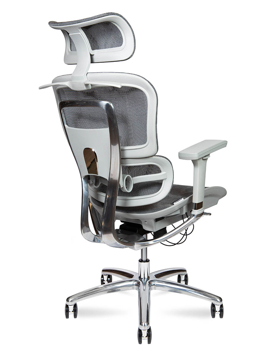 Кресло для руководителя Norden Крон / Kron aluminium grey
